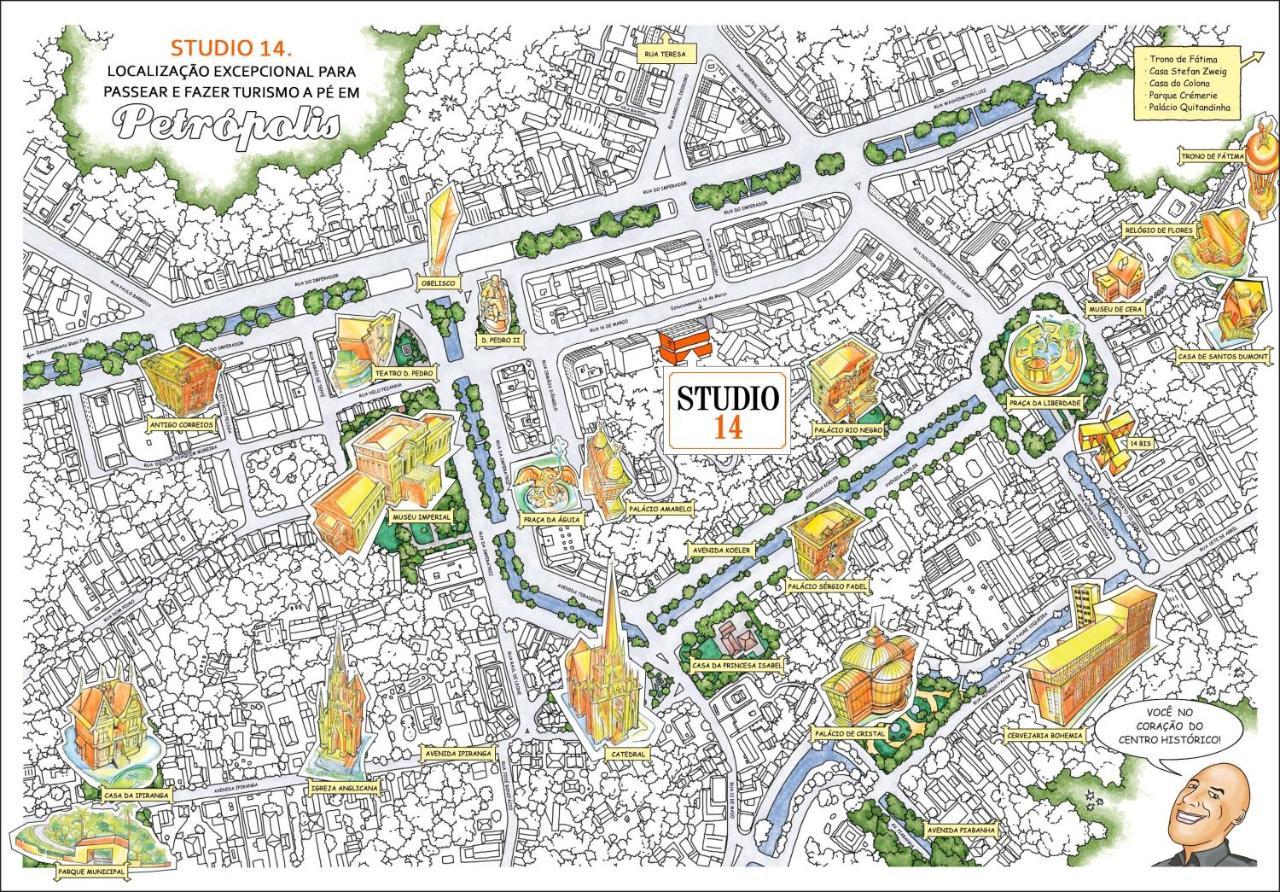 Studio 14 Petrópolis Eksteriør billede